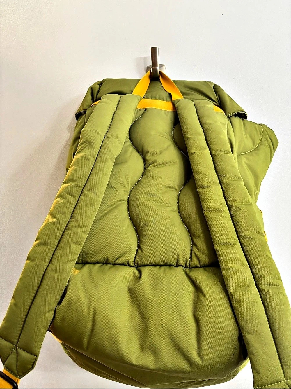 Coach Coachtopia Loop Backpack Green & Yellow - Picture 2 of 10
